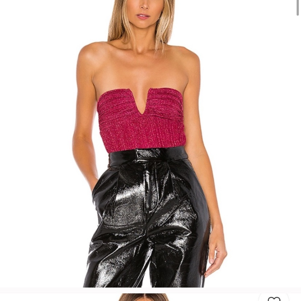 NBD Pink Bodysuit